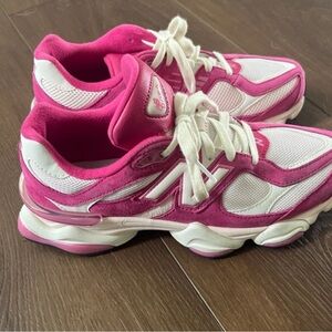 Pink New balance 9060 shoes